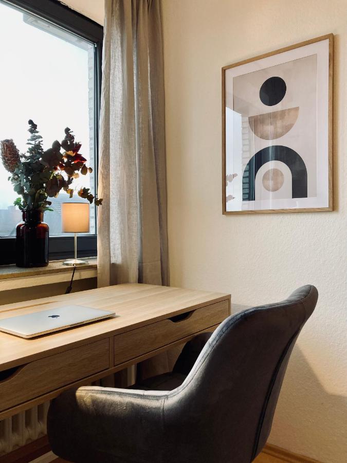 Schickes, Stilvolles Und Helles Apartment In Muenster Zewnętrze zdjęcie