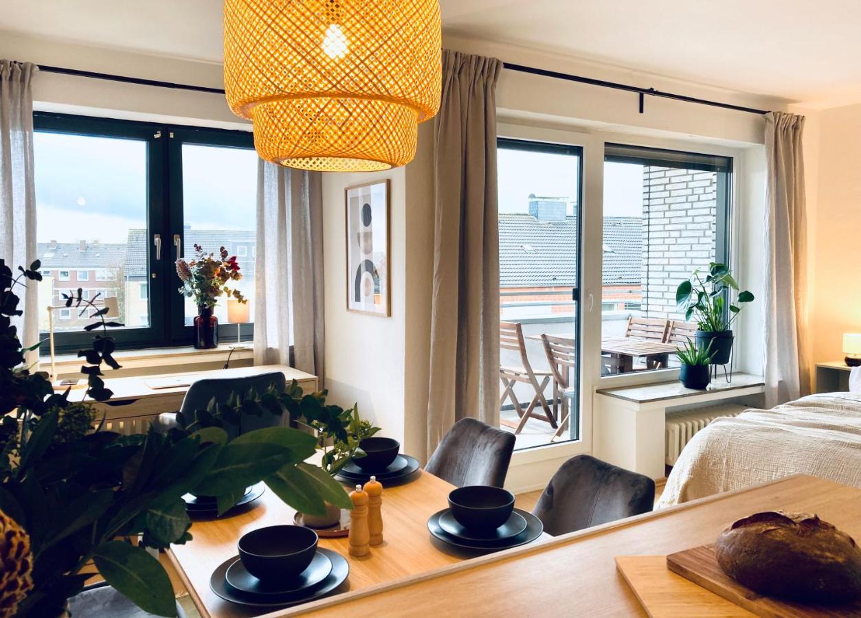 Schickes, Stilvolles Und Helles Apartment In Muenster Zewnętrze zdjęcie