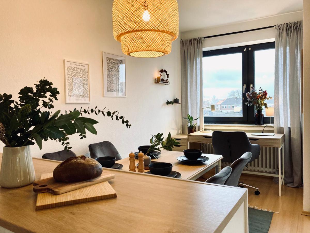 Schickes, Stilvolles Und Helles Apartment In Muenster Zewnętrze zdjęcie